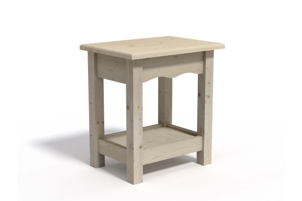 Table de chevet style montagnard / CHATEL