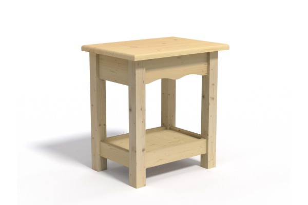 Table de chevet style montagnard / CHATEL