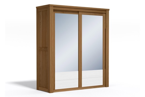 Armoire Duo à portes miroirs coulissantes