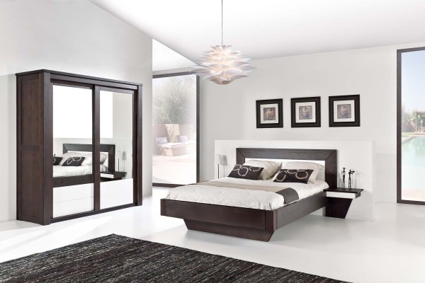 Armoire Duo à portes miroirs coulissantes