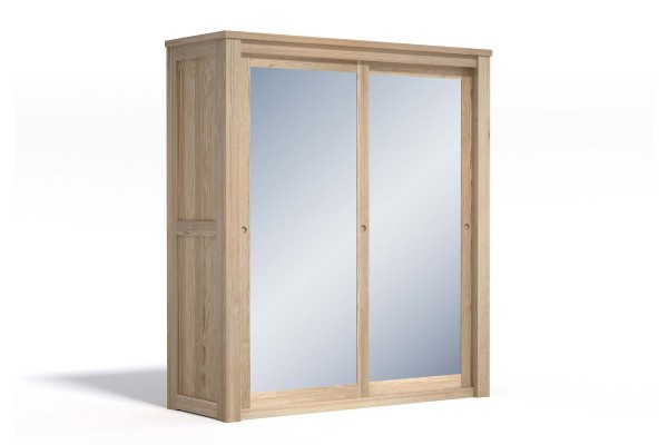 Armoire à portes coulissantes avec miroirs / VOLDA