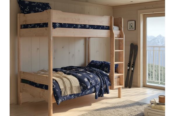 Lit superposé style montagnard CHATEL