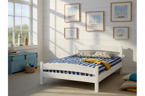 Lit en bois massif TIMOE