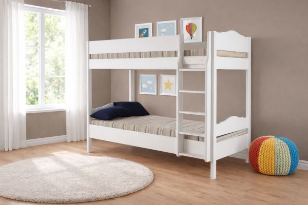 Lit superposé avec barrière de sécurité FONT ROMEU