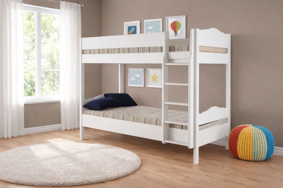 Lit superposé avec barrière de sécurité FONT ROMEU